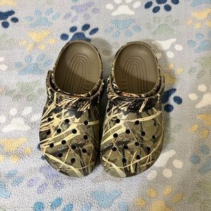 Camo Crocs